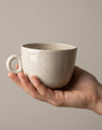 Vanilla cappuccino cup