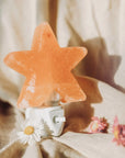 Salt crystal night light "Star"