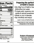 Keith's Ceremonial Grade Cacao Nährwertangaben Superfood, Herzöffner, Spiritualität, Morgengetränken