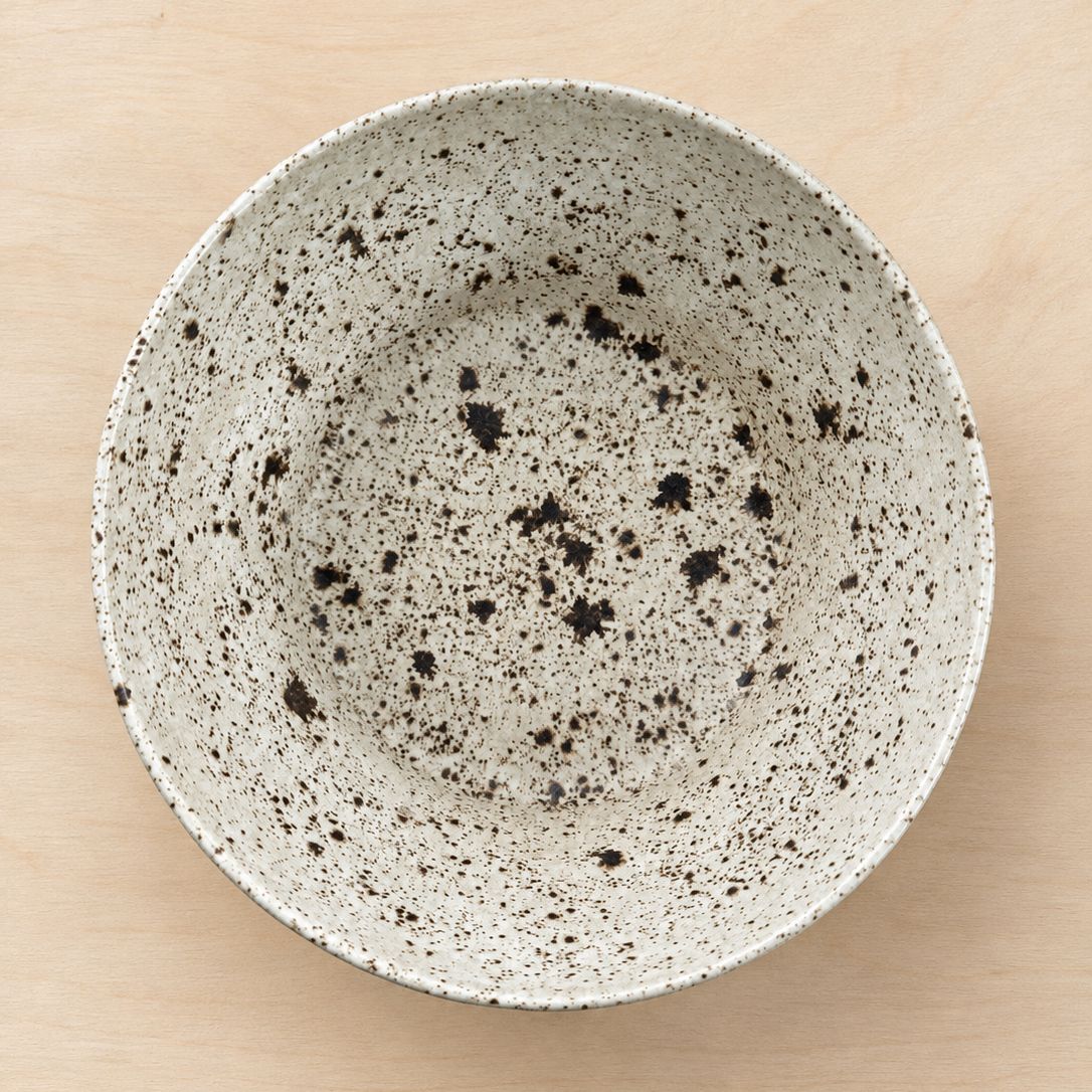 Keramik Müslischale mit Sprenkeln