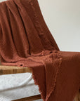 Muslin Blanket Rust