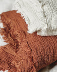 Muslin Blanket Rust