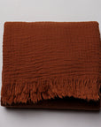 Muslin Blanket Rust